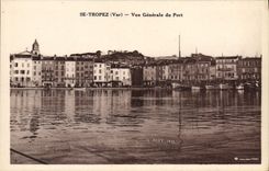 CPA St Tropez Vue generale du port