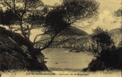 CPA Ile de Porquerolles Calanque du Breganconnet