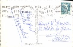 CPA la Cote d'Azur Sanary sur Mer Promenade les Baux