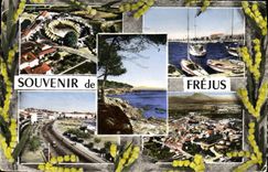 CPA La Cote d'Azur Divers aspects de Frejus var 