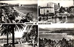 CPA la Cote d'Azur Saint Maxime sur Mer Var 