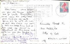 CPA la Cote d'Azur Saint Maxime sur Mer Var