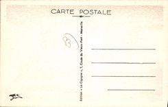CPA Brignoles la rue du grand escalier