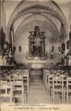 CPA la Bastide Var interieur de l'eglise 