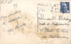 CPA Bandol Vue generale et le port 