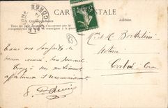 CPA Toulon Place de la Gare 