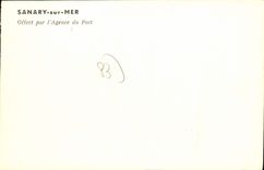 CPA Sanary sur Mer Offert par l'Agence du Port