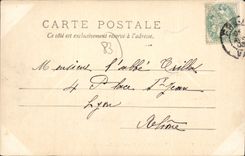 CPA Frejus Vieille Ruine Romaine Rempart