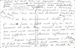 CPA Core d'Azur Sainte Maxime Les jardins et le kiosque a musique