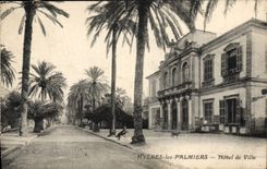 CPA Hyeres les Palmiers Hotel de Ville 