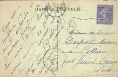 CPA Toulon a Magaud sur la greve 