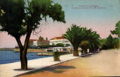 CPA Saint Raphael Le Boulevard Felix Martin 