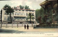 CPA Toulon La Place d'Armes et la Prefecture Maritime 