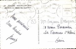 CPA Toulon Mourillon Var Descente du chemin des Douaniers 