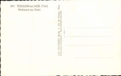 CPA Toulon sur Mer Var Pecheurs au Quai 