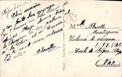 CPA Saint Raphael Var Le Boulevard Felix Martin