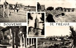 CPA La Cote d'Azur Frejus Var 