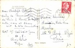 CPA La Cote d'Azur Frejus Var 