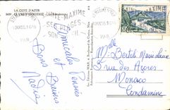 CPA La Cote d'Azur Le Val d'Esquieres La Residence 