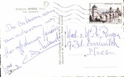 CPA Hyeres Var Vue generale 