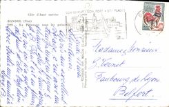 CPA Cote d'Azur varoise Bandol Var La Petanque sous les palmiers