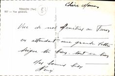 CPA Toulon Var Vue generale 