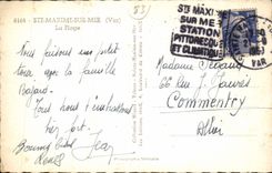 CPA Ste Maxime sur Mer Var La Plage