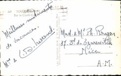 CPA Toulon sur Mer Var Sur le Carre du Port 