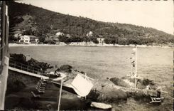 CPA Env du Lavandou Var Aiguebelle 