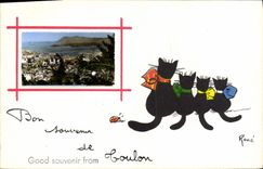 CPA Bon Souvenir de Toulon 