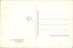 CPA Saint Tropez Le Clocher 