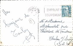 CPA Toulon Vue sur la Rade 