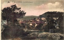 CPA Le Lavandou La Colline fleurie 