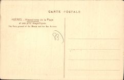 CPA Hyeres Hippodrome de la Plage et ses pins magnifiques