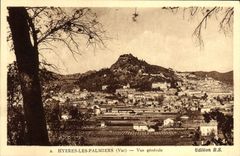 CPA Hyeres les Palmiers Var Vue generale 