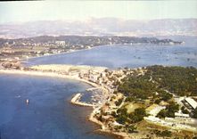 CPSM Lumiere et Beaute de la Cote d'Azyr Les Sablettes Vue aerienne 