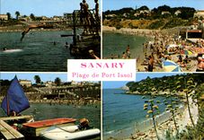 CPSM Au Soleil de la Cote d'Azur Sanary sur Mer 