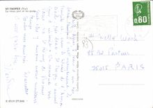 CPSM St Tropez Var Le vieuz port et les quais