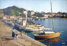 CPSM La Cote d'Azur French Riviera Ile de Porquerolles Var Le Port 