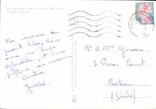 CPSM La Cote d'Azur Cavailaire sur Mer Var La plage et la Cap