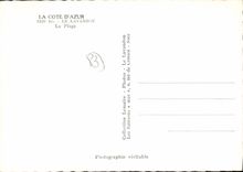 CPSM La Cote d'Azur Le Lavandou La Plage