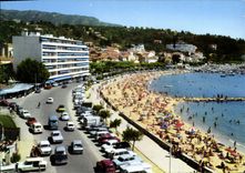 CPSM La Cote d'Azur Le Lavandou La Plage 