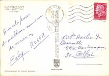 CPSM La Cote d'Azur Agay Var La Plage 