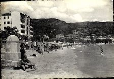 CPSM Le Lavandou La Plage 