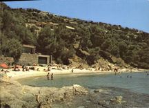 CPSM Lumierre et Beaute de la Cote d'Azur Cavaliere La plage Jean Blanc 