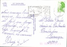 CPSM Le Lavandou Cavaliere Commune du Lavandou 