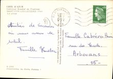 CPSM Cote d'Azur Carrefour Mondial du Tourisme Saint Cyr les Lecques Var La plage 