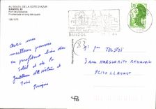 CPSM Au Soleil de la Cote d'Azur Bandol Port de plaisance Promenade le long des quais