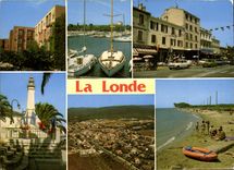 CPSM Lumiere et Beaute de la Cote d'Azur Souvenir La Londe 