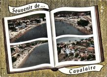 CPSM Cavalaire Var La Plage vers la Boui'labaisse Vue generale 